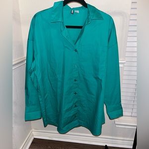 Oversized H&M button up